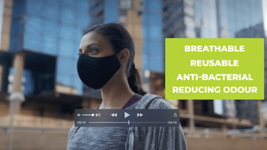 RusticAir Face masks - recyclable and washable - RUSTIC