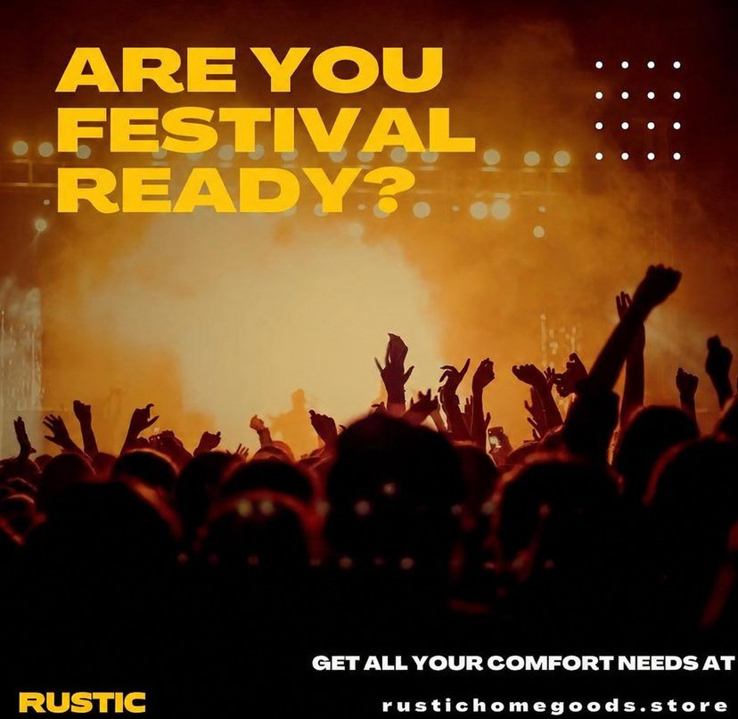 Festivals and Glamping - Get a good night's sleep! - RUSTIC